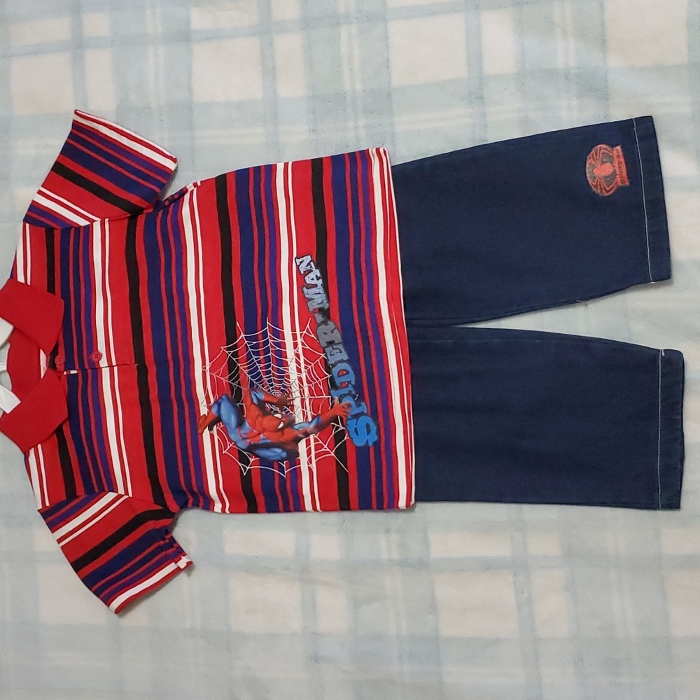 MARVEL Spider-Man Shirt With Pants Set